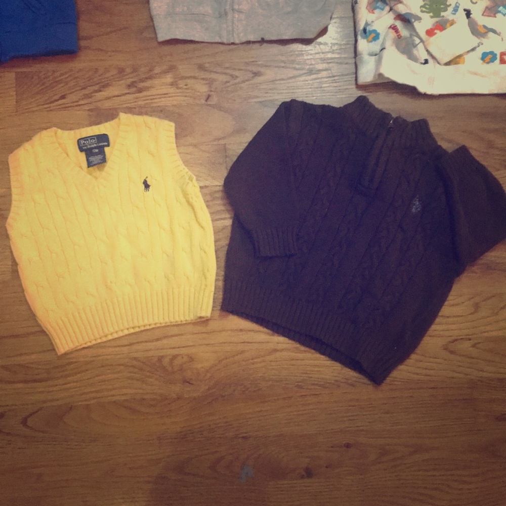 Boys 12-18 M Ralph Lauren Polo vest/jacket